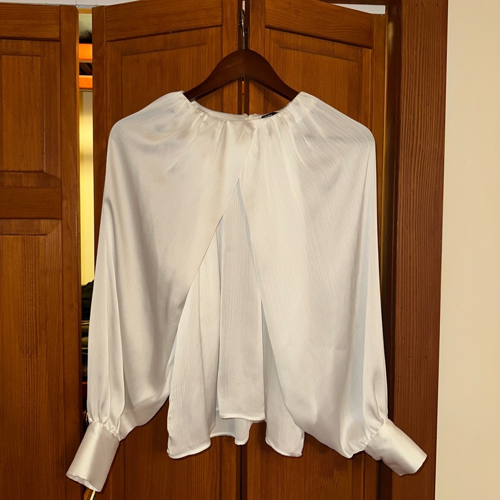 ZARA Silk Blouse